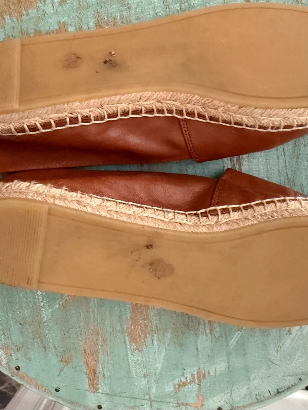 Tory Burch cognac leather